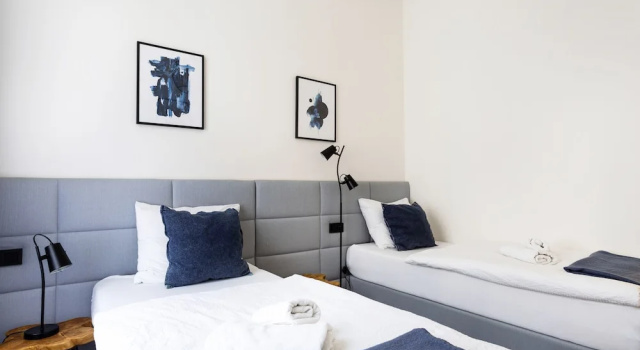 Апартаменты с 3 комнатами с балконом Luxury Prague Riverside Apartment