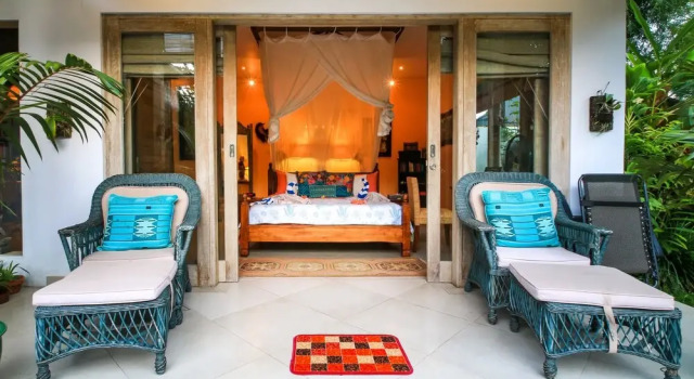 Villa Semua Suka in the Ricefields of Penestanan, Reservar Vila Hotéis em Bali com piscina, Piscina