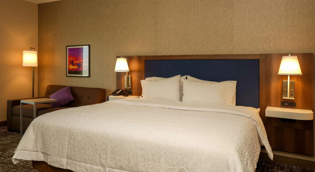Двухместный люкс Hearing Accessible Hampton Inn & Suites Aurora South, Co