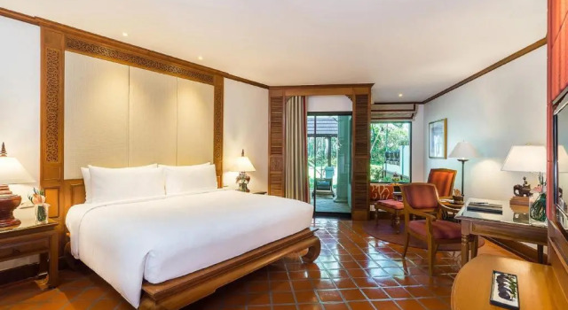 Двухместный номер с те с видом на сад JW Marriott Phuket Resort and Spa