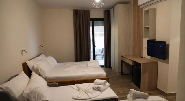 Семейный номер Standard с частичным видом на море Hotel Triumf Shengjin