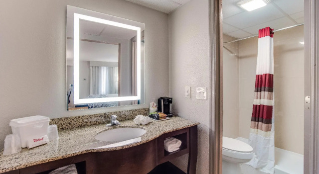 Четырёхместный номер Deluxe Red Roof Inn St George, SC