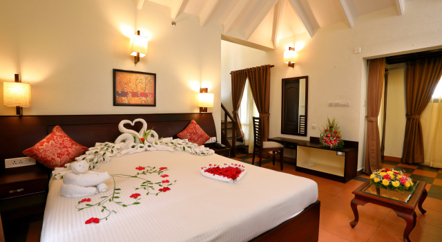 Коттедж с видом на озеро The World Backwaters, Alleppey