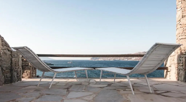 Вилла Villa Kiya - Beachfront Villa with Mykonos Town and Sunset Views