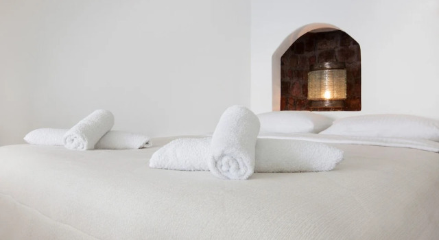 Двухместный люкс Aphrodite с видом на Кальдеру, море и закат Abyssanto Suites and Spa