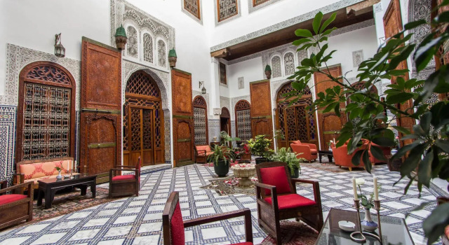Riad - Dar Al Andalous, Prenota Hotel Fez Fes-Meknes