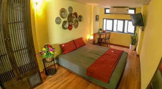 Апартаменты с балконом Leath Homestay