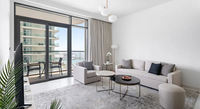 Silkhaus 1 BDR Sea View Retreat Private Beach, Забронировать Апартаменты/квартира Дубай Эмират Дубай, рядом с Международный яхт-клуб Дубая