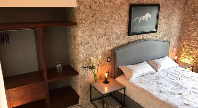 Люкс с красивым видом из окна Cabañas Rancho San Jorge