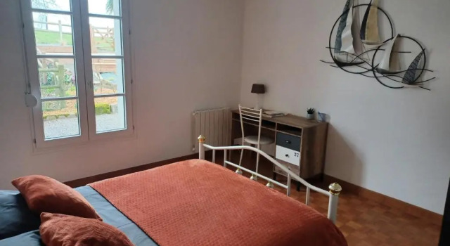 Коттедж Maison chaleureuse avec terrasse et vue baie