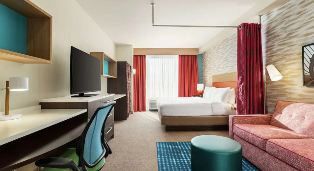 Двухместный студио люкс Home2 Suites By Hilton Nashville West End Avenue