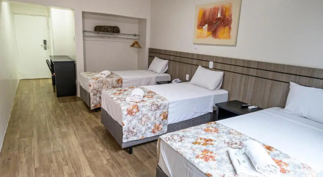Трёхместный номер Standard Hotel Nacional Inn São Paulo - Próximo ao COPAN