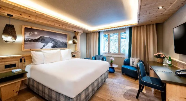 Трёхместный номер Executive Hotel Seehof Davos