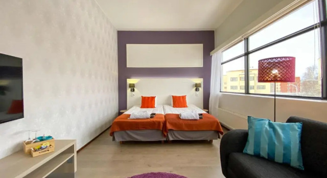 Двухместный номер Superior с видом на город Hotel Fabrik Forssa