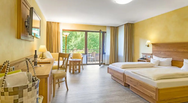 Двухместный номер Comfort с балконом Ringhotel Mönch`s Waldhotel