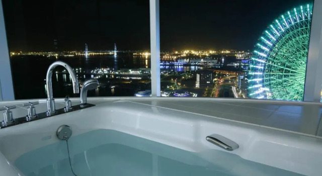 Двухместный номер Luxury Ocean с видом на залив The Yokohama Bay Hotel Tokyu