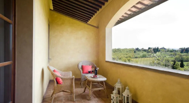 Двухместный номер Standard с балконом Agriturismo LAntica Fornace