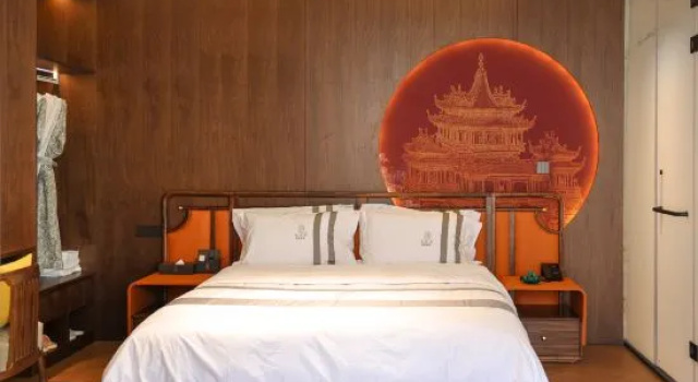 Люкс Deluxe Longxuan Residence Light Luxury Elegant Accommodation