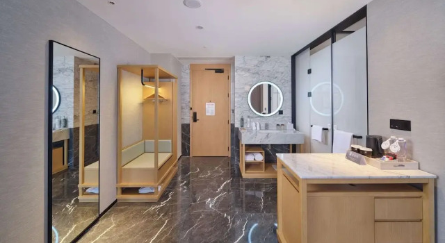 Двухместный номер Deluxe Hilton Garden Inn Huludao Longxing Road