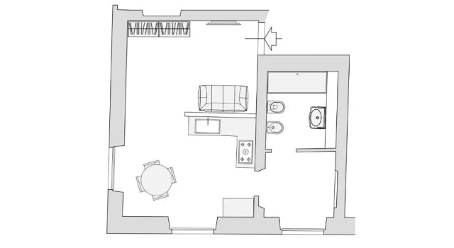 Студия Iris Apartments by Mmega