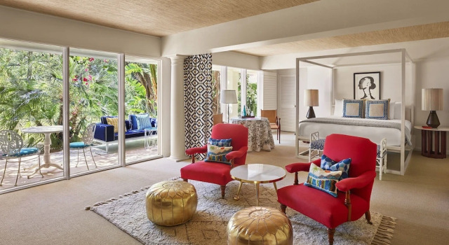 Люкс с балконом Parker Palm Springs