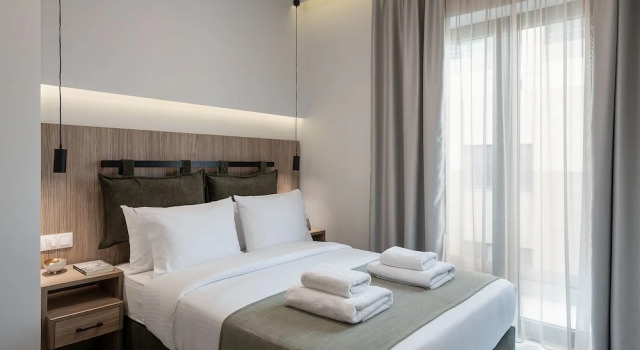 Одноместный номер Comfort с балконом Morum City Hotel Chania