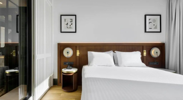 Двухместный номер Deluxe Hotel Tres Reyes San Sebastián