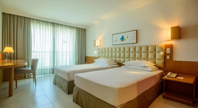 Двухместный номер Superior с частичным видом на море Hotel Luzeiros São Luis