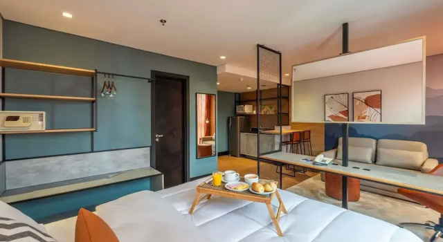 Двухместный номер Deluxe Manhattan Porto Alegre by Mercure - 5 minutos do Hospital Moinhos de Vento