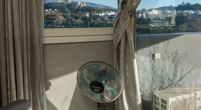 Апартаменты с 2 комнатами с балконом Virgo - Loft With Spectacular View to Acropolis
