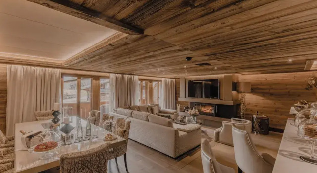 Номер Standard с 4 комнатами с балконом Ultima Hotel Gstaad