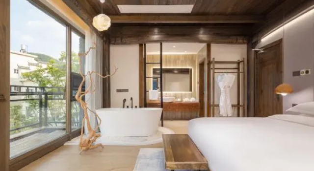 Двухместный люкс Hengdian SheMan Homestay