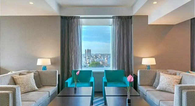 Номер Executive с красивым видом из окна Sheraton Bucharest Hotel
