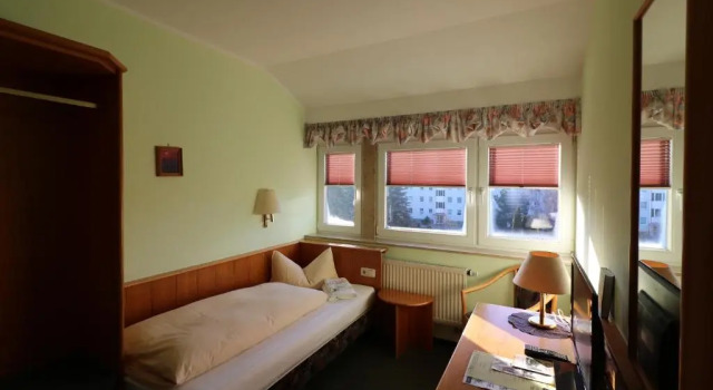 Одноместный номер Standard с красивым видом из окна Hotel & Landgasthof Berbisdorf