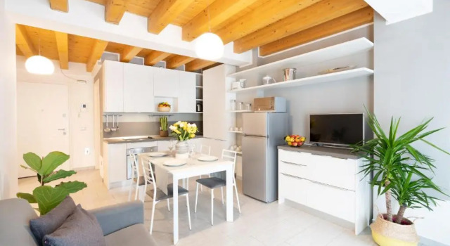 Апартаменты Цокольный этаж с 2 комнатами Ca Degli Antichi Giardini Apartments