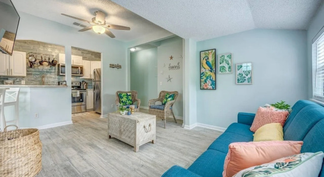 The Beach Villages - Villa Five, Забронировать Вилла Джексонвилл-Бич Jacksonville Coast, рядом с Huguenot Park