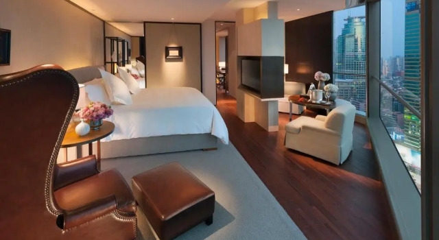 Двухместный люкс клубный Executive Mandarin Oriental, Guangzhou