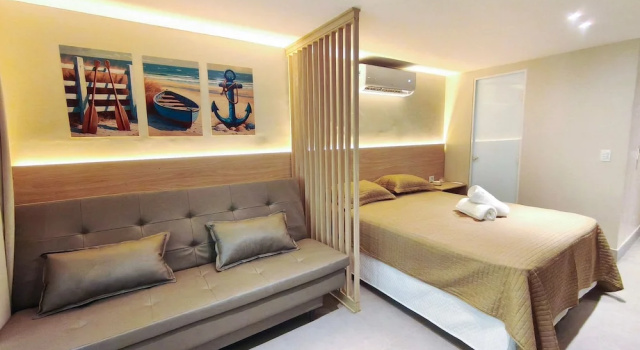 Студия Serrambi Beach Flat - Porto de Galinhas