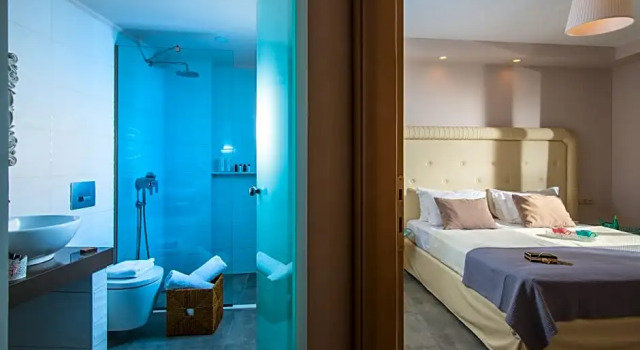 Апартаменты c 1 комнатой с видом на сад Sarpidon Apartments
