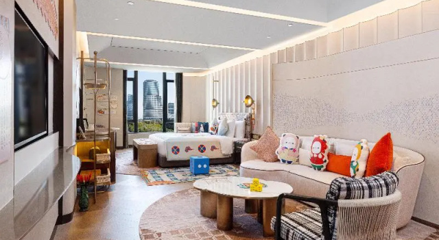 Трёхместный номер Premium Hotel Indigo Xiamen Haicang by IHG