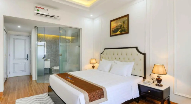 Номер Executive с балконом и рядом с пляжем Seaside Boutique Resort Quy Nhon