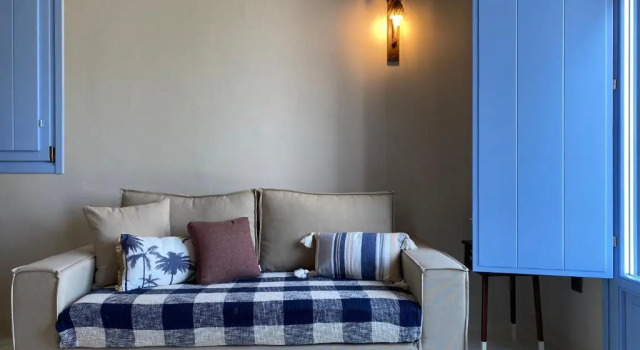 Вилла Мансарда с 2 комнатами с видом на закат Pink Freud Villas Santorini