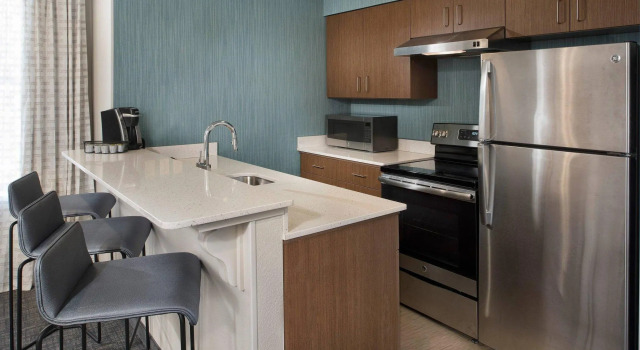 Двухместный люкс c 1 комнатой Residence Inn Memphis Downtown