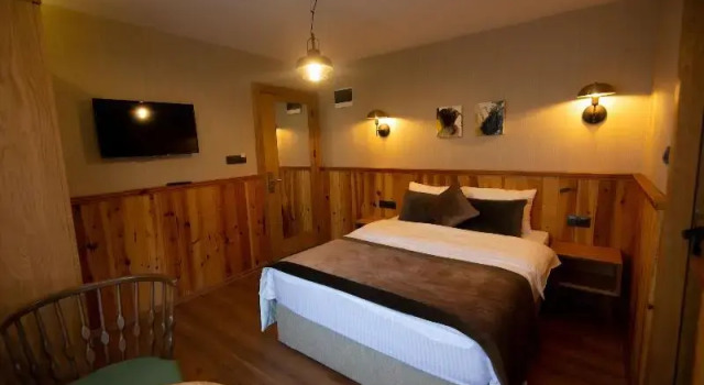 Двухместный номер Deluxe Fireplace Ayder Koru Hotel