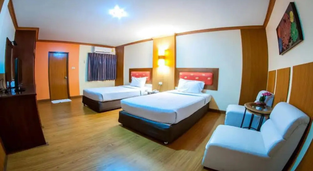 Двухместный номер Standard โรงแรมสยามบูทีค บุรีรัมย์