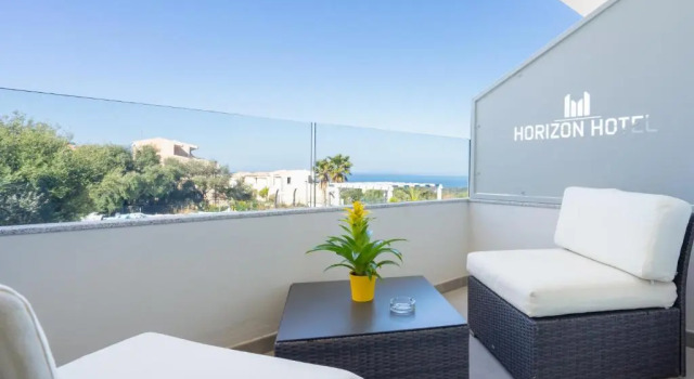 Трёхместный номер Deluxe с видом на море Horizon Hotel Badesi
