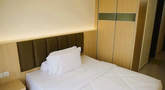 Двухместный люкс Comfort с видом на море Meisterstadt Pollux Habibie Apartment by uhomeid