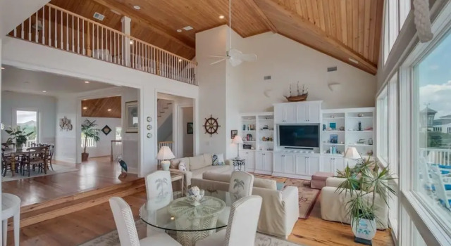 Blue Dolphin 6 Bedroom Home, Rezerwuj Dom wakacyjny Debordieu Colony Stany Zjednoczone