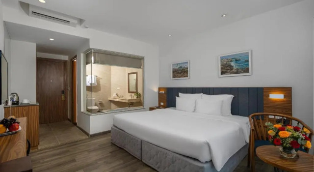 Двухместный номер Deluxe с видом на сад Sala Tuy Hoa Beach Hotel