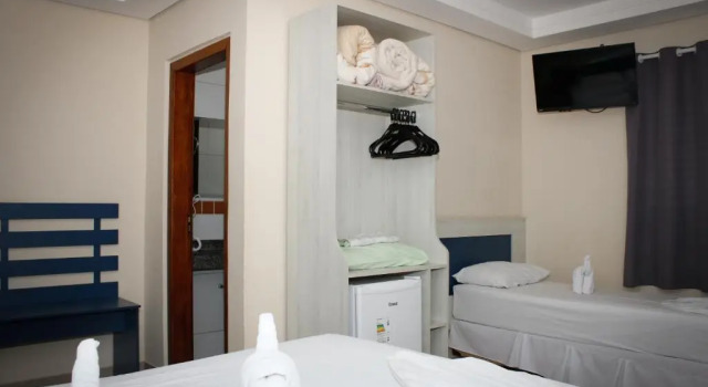 Трёхместный номер Executive Hotel Santo Graal
